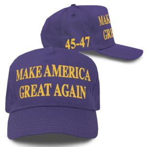 MAGA 45-47 Purple & Gold Hat