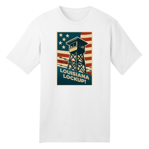 Louisiana Lockup White T-Shirt